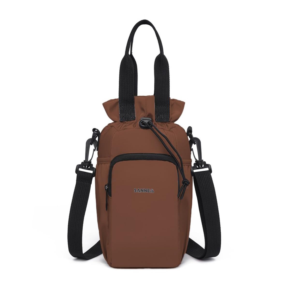 Insulated Lunch Bag 1.5L, Compact Thermal Cooler Tote with Leak-Resistant Lining for Lunch Containers, Snacks, Work, School, Picnic and Travel, BB-532 (Brown) - image 1