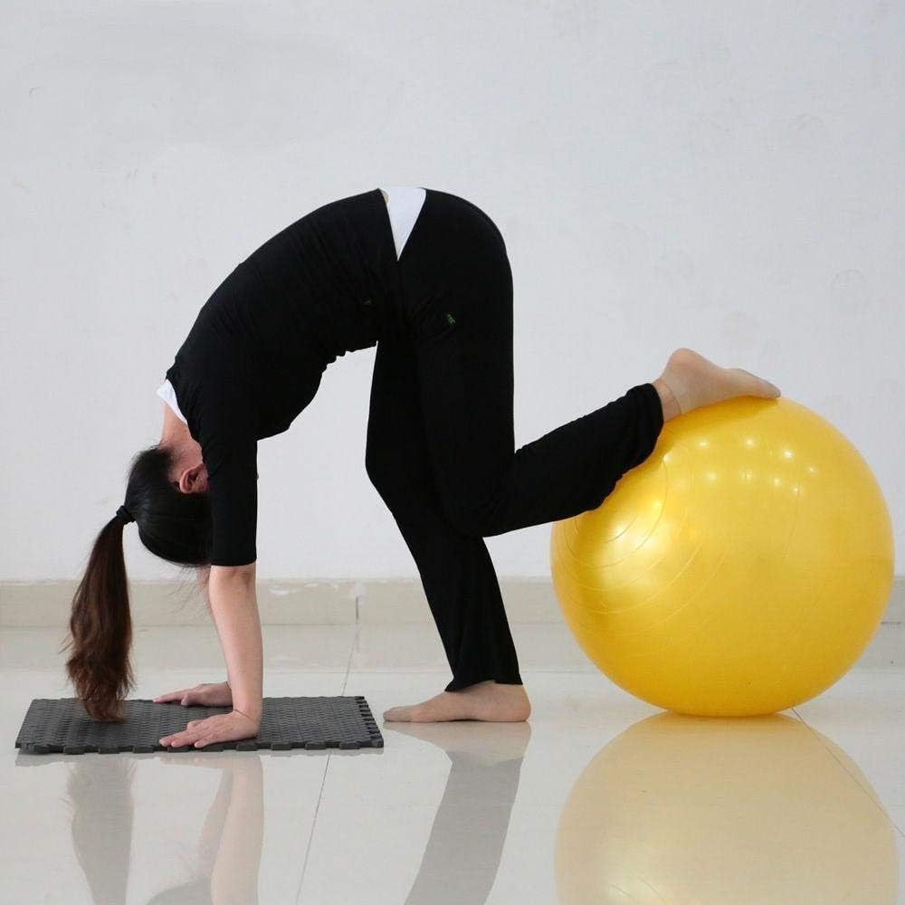 Exercise Ball Yoga Ball Gym Ball – Pilates Swiss Stability Anti-Burst Birthing Ball With Pump For Home Workout & Office Chair, 65 Cm - image 7