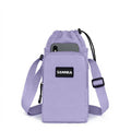 Insulated Lunch Bag 1L, Compact Thermal Cooler Tote with Leak-Resistant Lining for Food, Snacks and Small Drinks, Reusable Meal Carrier for Work, School, Picnic and Travel, BB-533 (Purple) - image 1