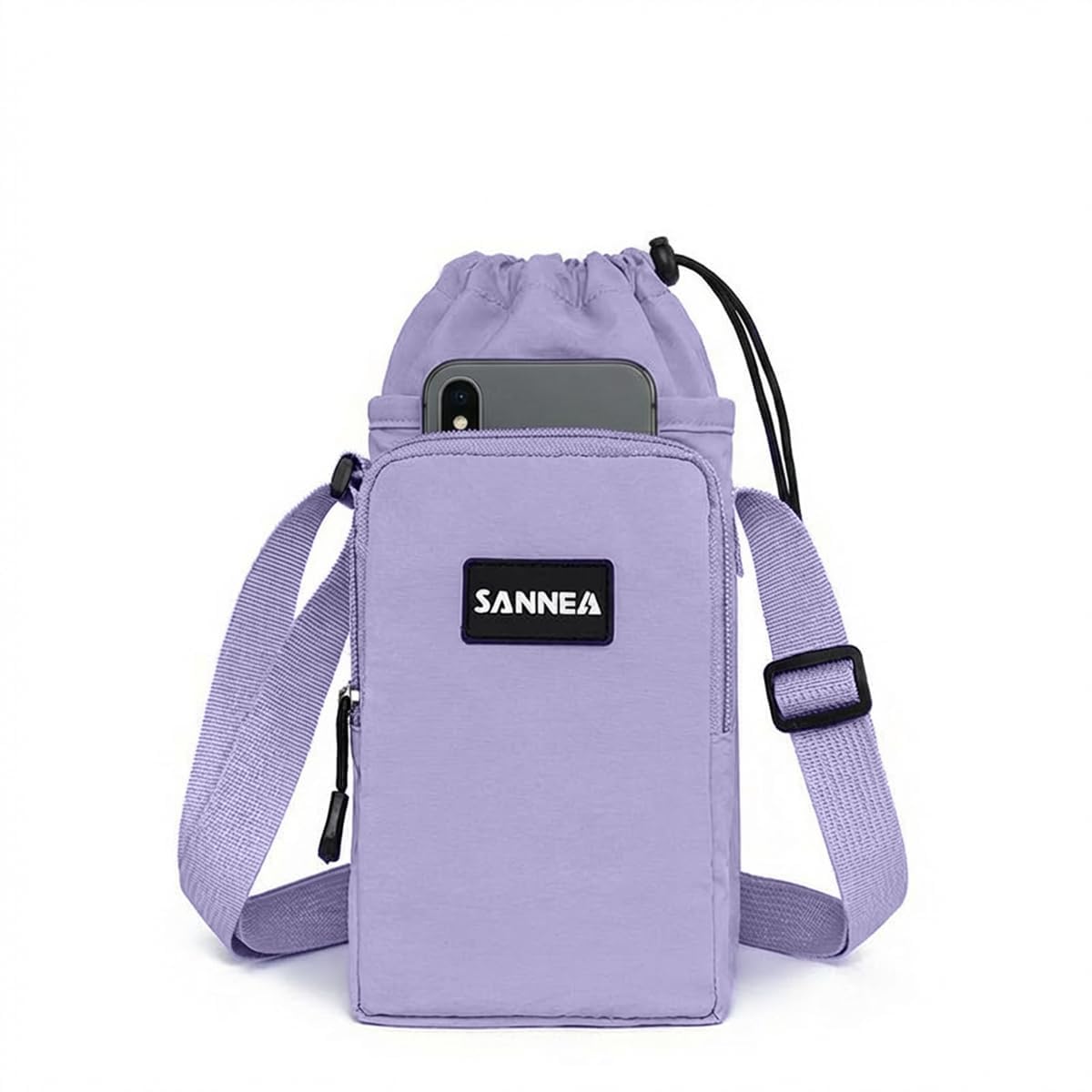 Insulated Lunch Bag 1L, Compact Thermal Cooler Tote with Leak-Resistant Lining for Food, Snacks and Small Drinks, Reusable Meal Carrier for Work, School, Picnic and Travel, BB-533 (Purple) - image 1