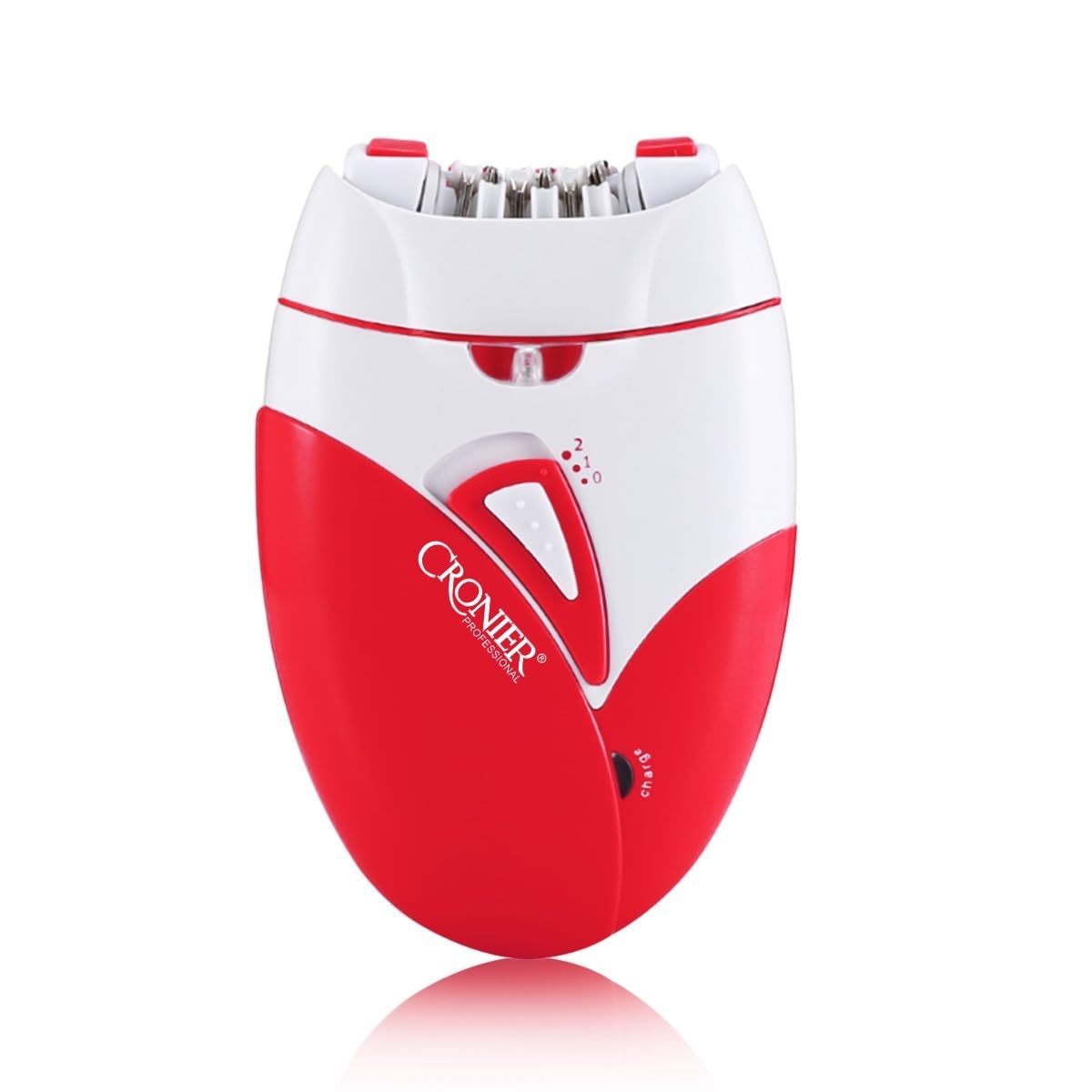 Epilator for Women, Cordless Rechargeable Electric Shaver with LED Light, 2 Speed Levels and 7W Power for Legs, Arms, Face and Bikini Area, CR-8810 - image 1