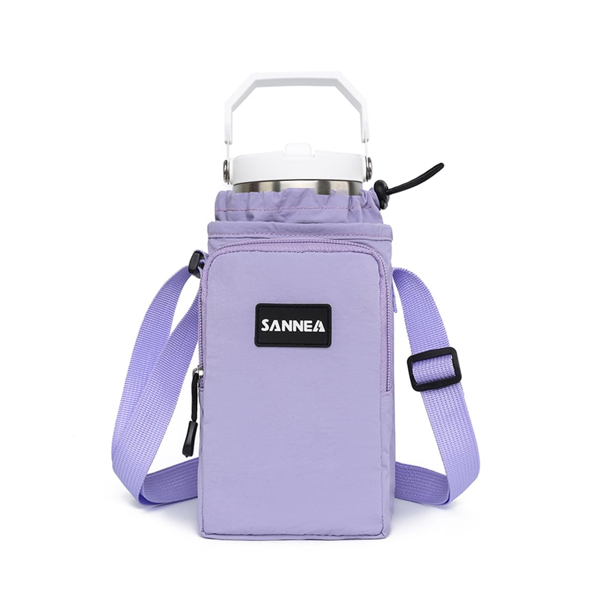 Insulated Lunch Bag 1 L Thermal Lunch Box Tote, Waterproof Leakproof Cooler Bag for Work, School, Travel, Picnic, Hot and Cold Food Storage, BB-533 (Purple) - image 1