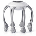 Scalp Massager, Vibrating Head Massage Tool with Multiple Massage Heads, Low-Noise Lightweight ABS Design for Relaxation at Home, Office and Travel (White) - image 1