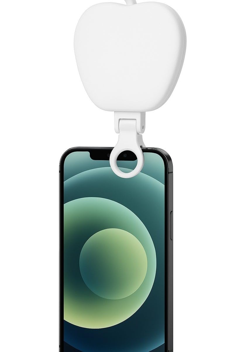 Ring Light for Phone, Rechargeable Clip-On Selfie Light with 3 Brightness Modes, 3000-6500K Adjustable Color Temperature for Laptop, Video Calls, Photos and Content Creation, K03 - image 1