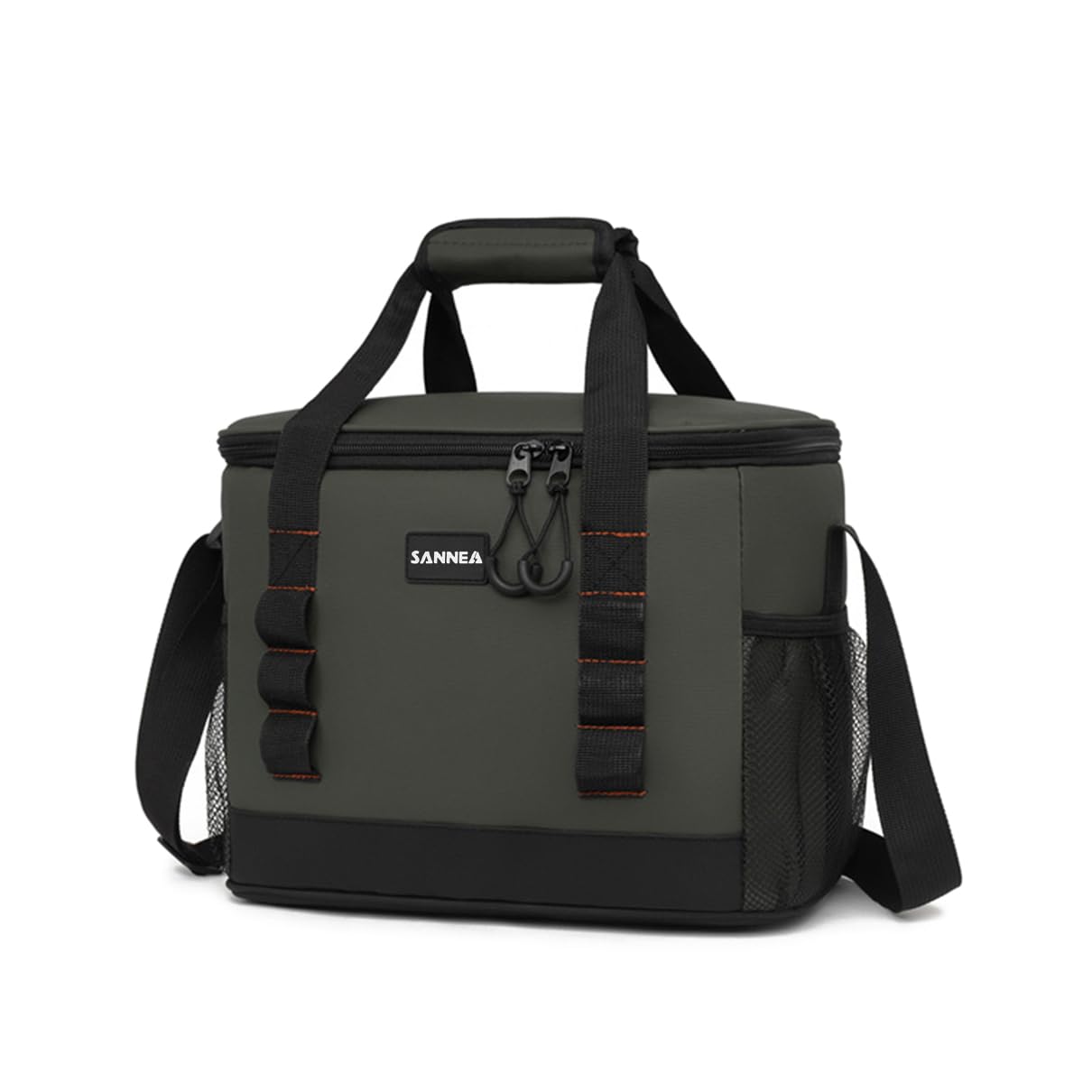 Lunch Bag 12 L, Insulated Thermal Cooler Tote, Waterproof Leakproof Reusable Food Carrier for Hot and Cold Meals, Work, School, Picnic and Travel, BB-565 (Green) - image 1