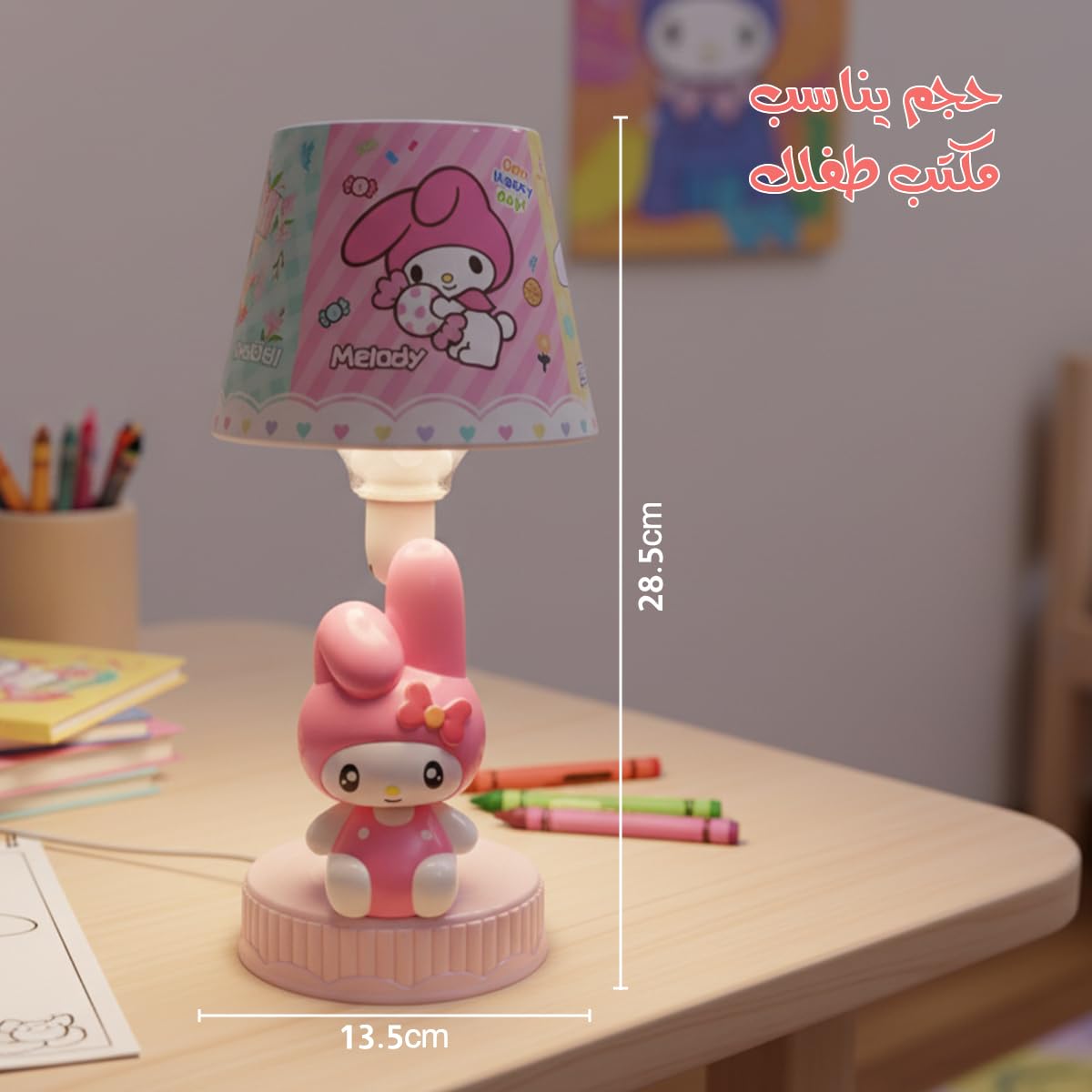 LED Desk Lamp, Multi-Angle Adjustable Foldable Study and Reading Light with Power Switch and Soft LED Illumination for Bedroom, Office and Home, Dark Pink - image 5