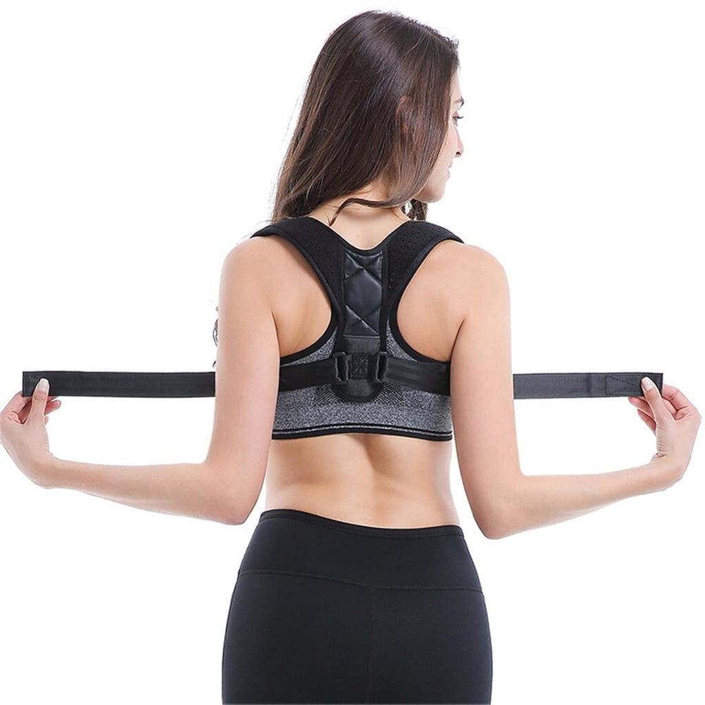 Back Brace Posture Corrector, Back Support, Compression Vest, Adjustable Shoulder Strap for Women and Men, Breathable Belt for Improved Posture and Pain Relief (Large) - image 6