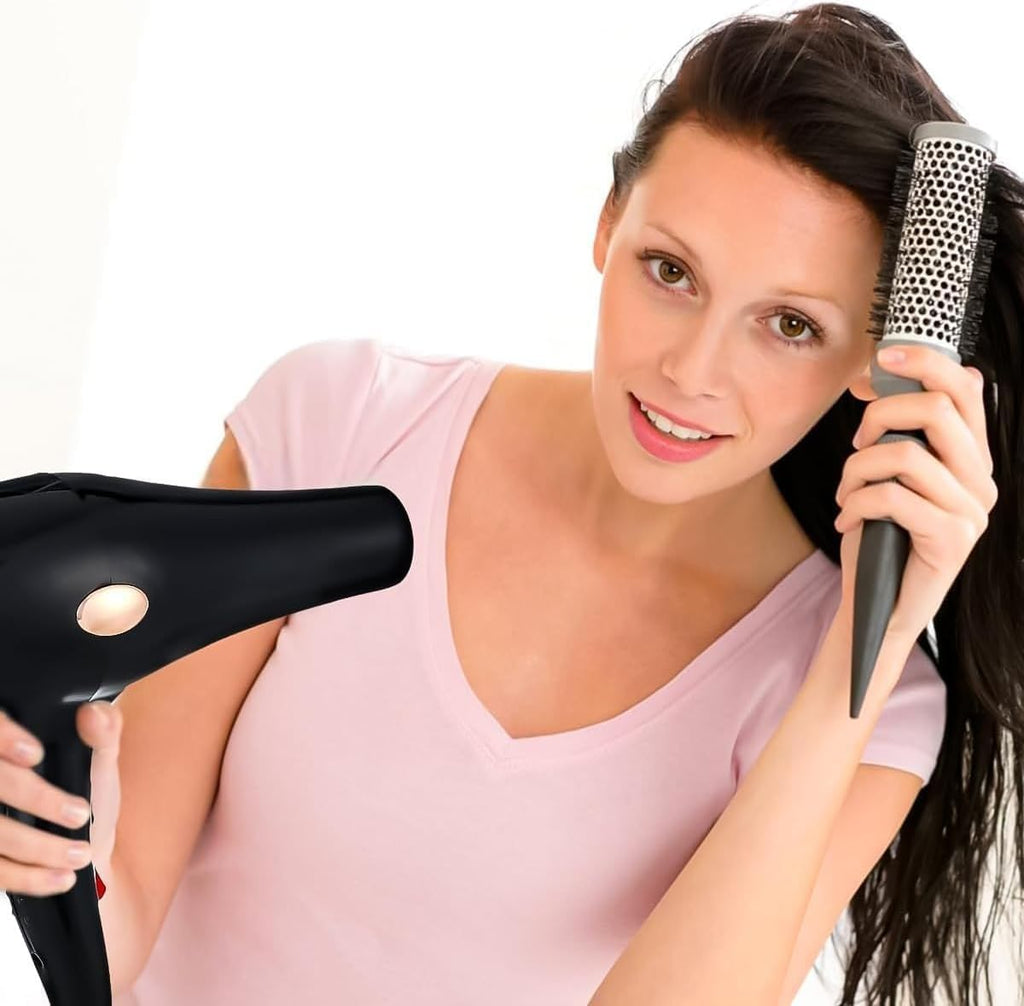 Hair Dryer 1600W, Compact Blow Dryer with Cool Shot Button, 3 Speed Levels, Lightweight DC Motor and Removable Filter for Fast Drying, Home and Travel, Model 30101 - image 7