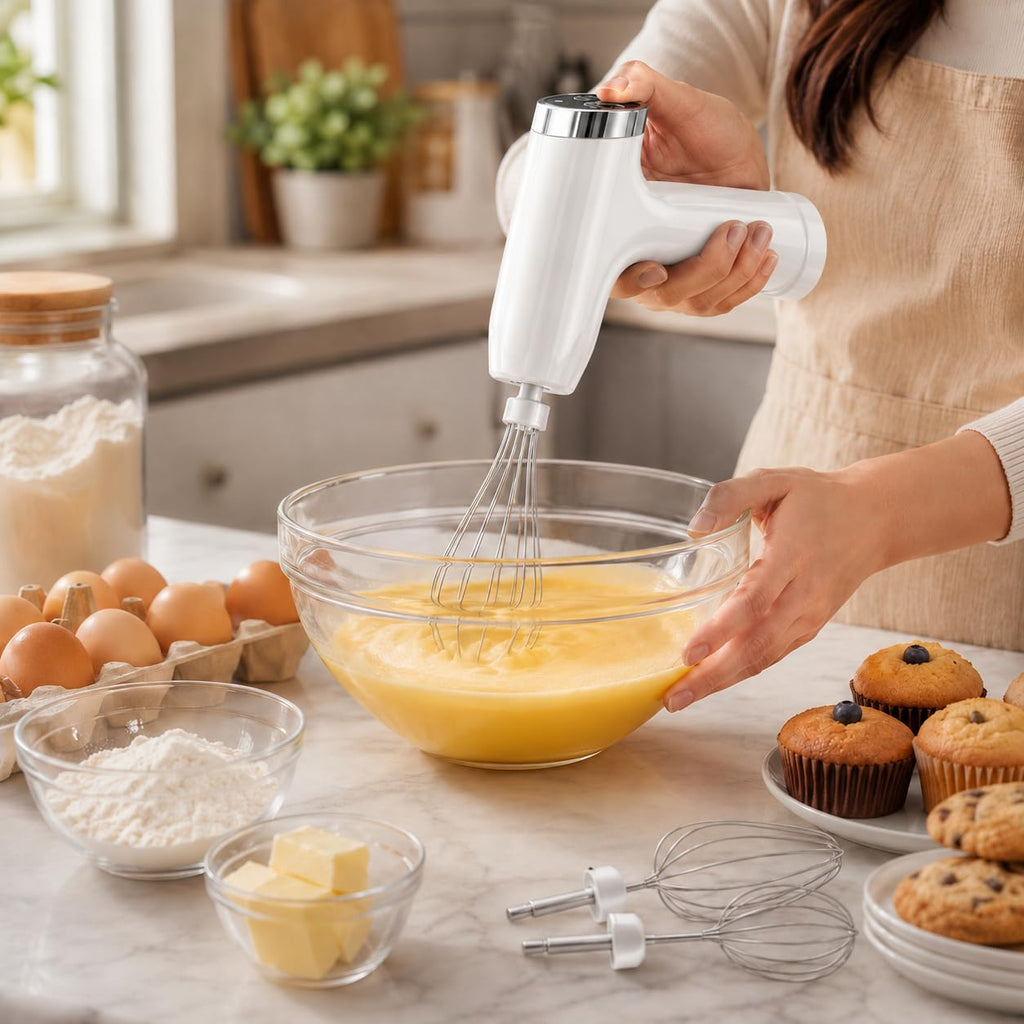 Vegetable Peeler and Egg Beater, 2-in-1 Multifunctional Kitchen Tool for Fruit Peeling, Whisking Eggs, Mixing Batter and Food Preparation, T-1280 - image 6