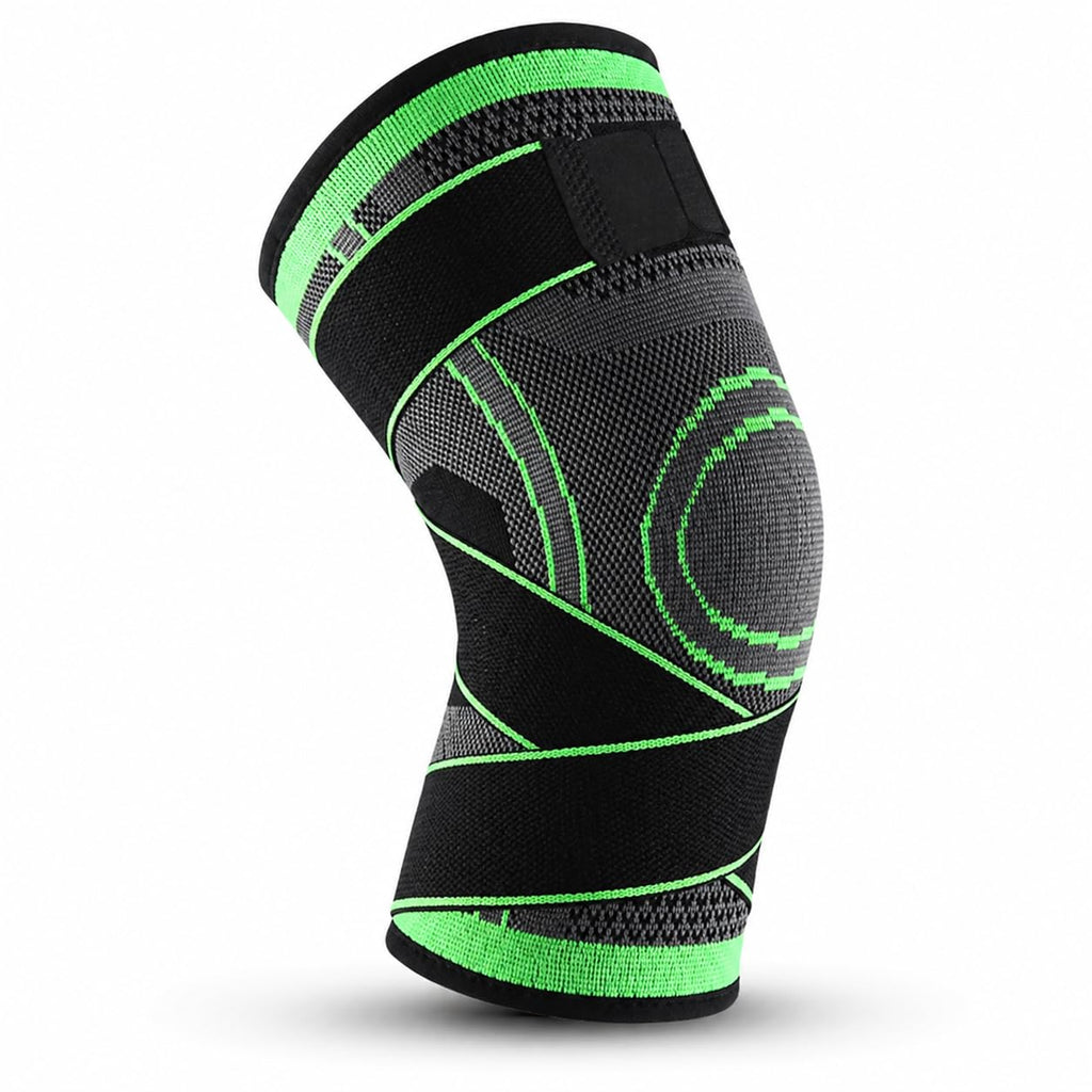 Knee Support Brace, 3D Weaving Compression Sleeve with Adjustable Strap and Breathable Elastic Design for Men and Women, Walking, Running, Gym and Daily Use - image 1