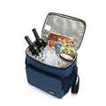 Insulated Lunch Bag 12L, Large Thermal Cooler Tote with Leak-Resistant Lining for Hot and Cold Food, Reusable Meal Bag for Work, School, Picnic and Travel, BB-544, Dark Blue - image 1