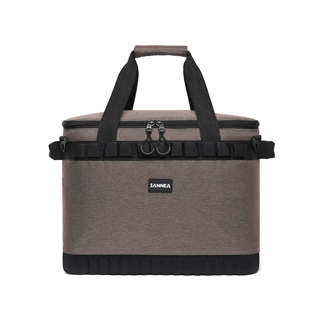 Lunch Bag 26L Large Insulated Thermal Cooler Tote, Waterproof Leakproof Food Storage Bag for Work School Travel Picnic, BB-517 (Brown, 26 L) - image 1