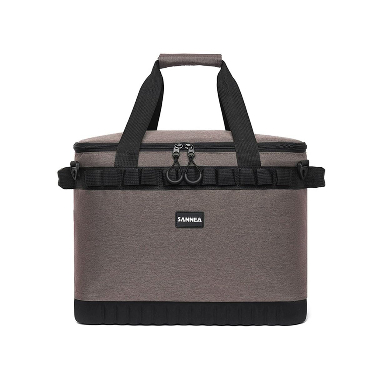 Lunch Bag 26L Large Insulated Thermal Cooler Tote, Waterproof Leakproof Food Storage Bag for Work School Travel Picnic, BB-517 (Brown, 26 L) - image 1