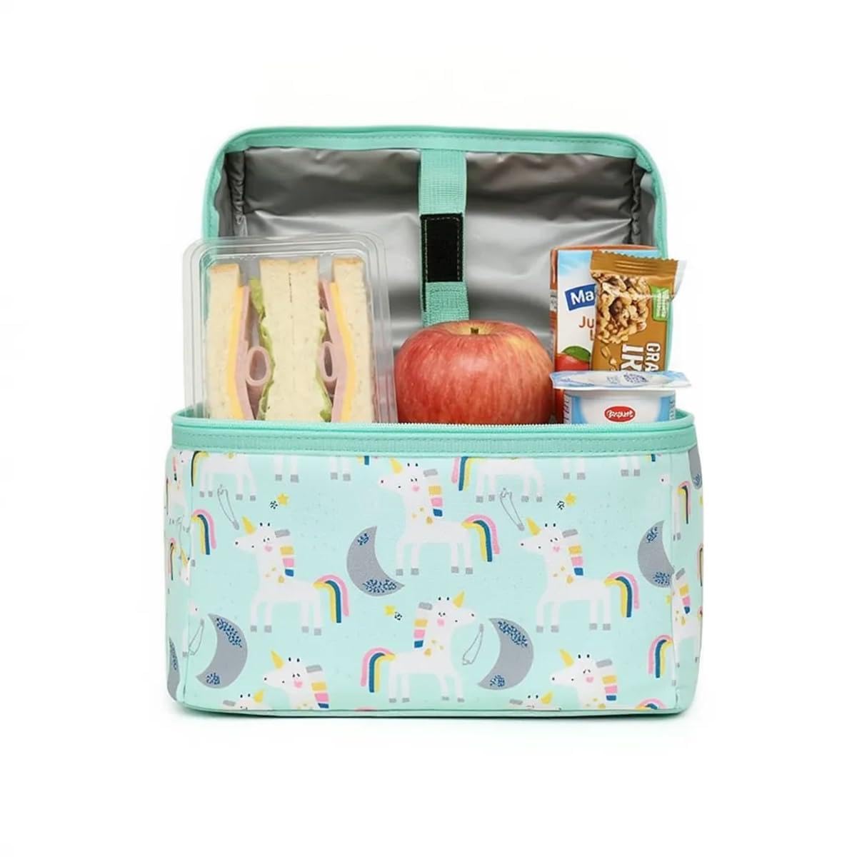 Insulated Lunch Bag 8L, Thermal Cooler Tote with Water-Resistant Design and Leak-Resistant Lining for Hot and Cold Food, Work, School, Picnic and Travel, BB-545 (Unicorn) - image 1