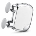 Massage Gun, Dual-Head Mini Muscle Massager with 10W Brushless Motor, 3 Speeds and 6 Interchangeable Heads for Neck, Back, Shoulders and Legs, MD-6011, Silver - image 1