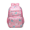 School Backpack, Multi-pocket Backpack for Organized Storage - Large Capacity, Wear Resistant and Breathable Nylon Bag, Lightweight for Kids & Girls (Pink) - image 1