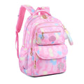School Backpack for Girls, Lightweight Large Capacity Kids Bag, Stylish School Bag for Travel and Picnic, Back to School (Pink) - image 1