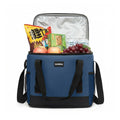 Lunch Bag 12 L, Insulated Thermal Cooler Tote, Waterproof Leakproof Food Storage for Hot and Cold Meals, Work, School, Picnic and Travel, BB-565 (Blue) - image 1