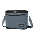 Lunch Bag 5L Insulated Thermal Cooler Bag, Waterproof Leak Resistant Lunch Box Tote with Zipper for Office School Travel Picnic, BB-540 (Black) - image 1