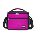 Lunch Bag Insulated Food Cooler Bag 9 L Waterproof Leakproof Lunch Box Tote for Hot and Cold Meals Work School Picnic Storage Bag, BB-520 (Pink) - image 1