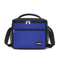 Lunch Bag Insulated Food Cooler Bag 9 L Waterproof Leakproof Lunch Box Tote for Hot and Cold Meals Work School Picnic Storage Bag, BB-520 (Blue) - image 1
