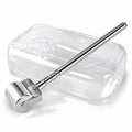 Derma Roller 0.5 mm, 540 Titanium Micro Needles Microneedling Kit with Ergonomic Handle and Hygienic Storage Case for Face and Body Skin Care, Silver - image 1