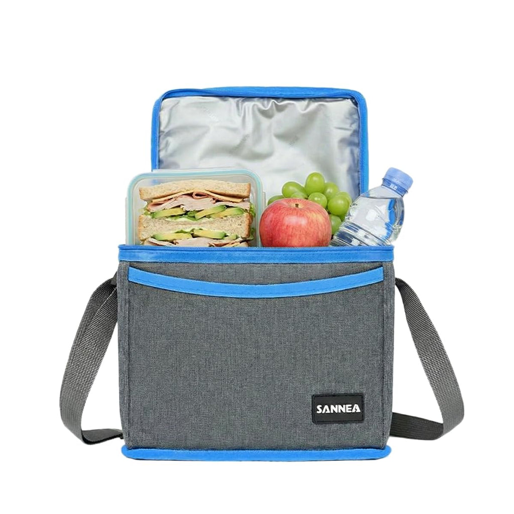 Lunch Bag 5 L, Insulated Thermal Cooler Tote, Waterproof Leakproof Reusable Lunch Box Carrier for Work, School, Picnic and Travel, Blue Car Design, BB-540 (Blue) - image 1