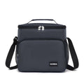 Lunch Bag 12 L, Insulated Thermal Cooler Tote, Waterproof Leakproof Reusable Food Storage for Hot and Cold Meals, Work, School, Picnic and Travel, BB-544 (Grey) - image 1