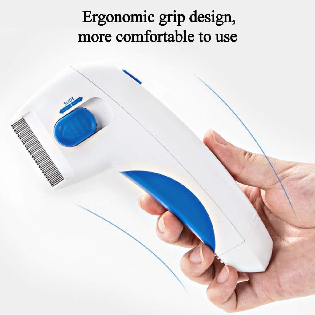 Electric Flea Comb for Cats and Dogs, Chemical Free and Pesticide Free, Gentle Safe Pet Grooming, Instantly Stuns Fleas on Contact, No Harm to Your Pet - image 6
