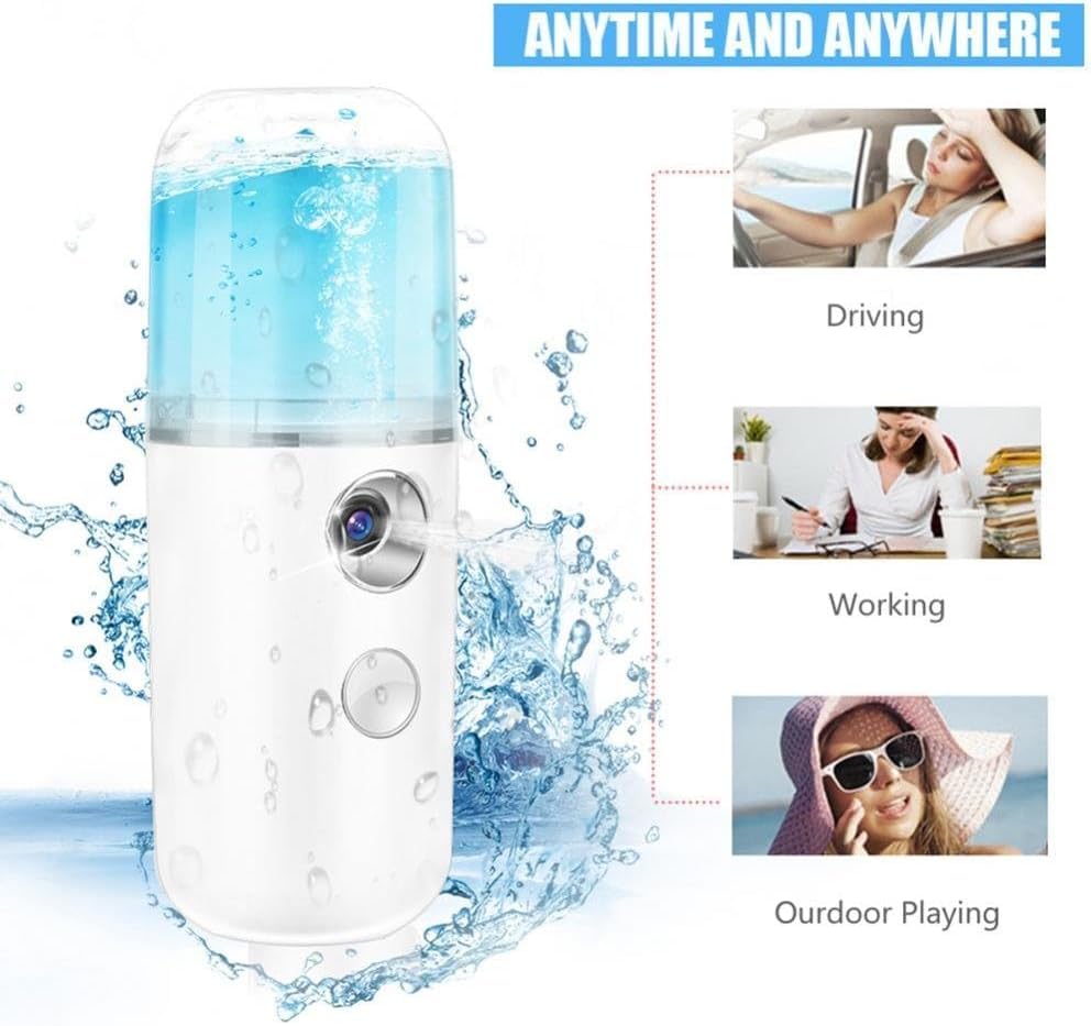 Nano Mist Sprayer, nano mist sprayer portable, nano spray face mist, Moisturize Your Skin, Refreshing Feeling, Hydrate Your Skin, Refresh Your Makeup, 30M (Purple) - image 4