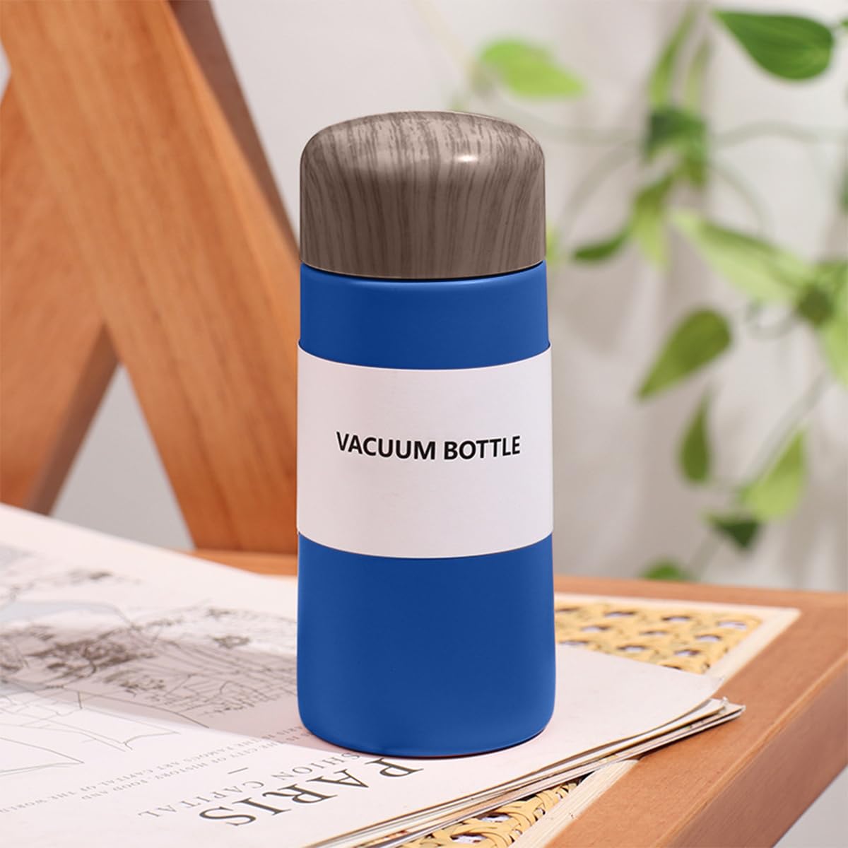Stainless Steel Water Bottle 150ml, Mini Vacuum Insulated Flask with Secure Lid, Pocket Travel Cup for Hot and Cold Drinks, Coffee and Tea (Dark Cerulean) - image 7