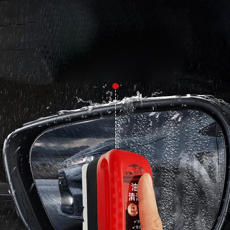 Oil Film Cleaning Brush 120ml - Multifunctional Cleaner for Improved Clarity and Visibility, Anti-Rain Fog Glass Cleaning Board for Windshield Car, Window & Glass, Wiping Tool, T-853 (2 Pcs) - image 8