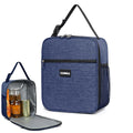 Insulated Lunch Bag 7L Thermal Cooler Tote, Waterproof Leakproof Food Bag Reusable Lunch Carrier for Work School Meal Prep Picnic Travel, BB-543 (Blue) - image 1