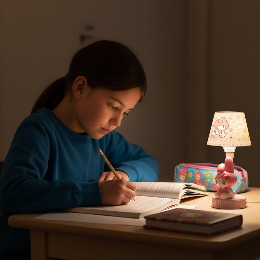 LED Desk Lamp, Multi-Angle Adjustable Foldable Study and Reading Light with Power Switch and Soft LED Illumination for Bedroom, Office and Home, Dark Pink - image 6