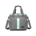 Lunch Bag 15 L, Insulated Thermal Cooler Tote, Waterproof Leakproof Food Storage for Hot and Cold Meals, Work, School, Picnic and Travel, BB-529 (Grey) - image 1