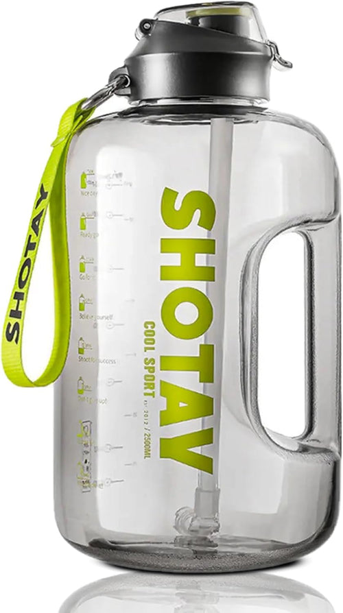 Water Bottle, BPA-Free, Leak-Proof, and Time Marker for Fitness, School, and Outdoor Adventures, 1500 ML