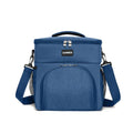 Insulated Lunch Bag 13L Thermal Cooler Tote with Water-Resistant Exterior and Leak-Resistant Lining for Work School University Picnic and Travel, BB-527 (Navy Blue) - image 1