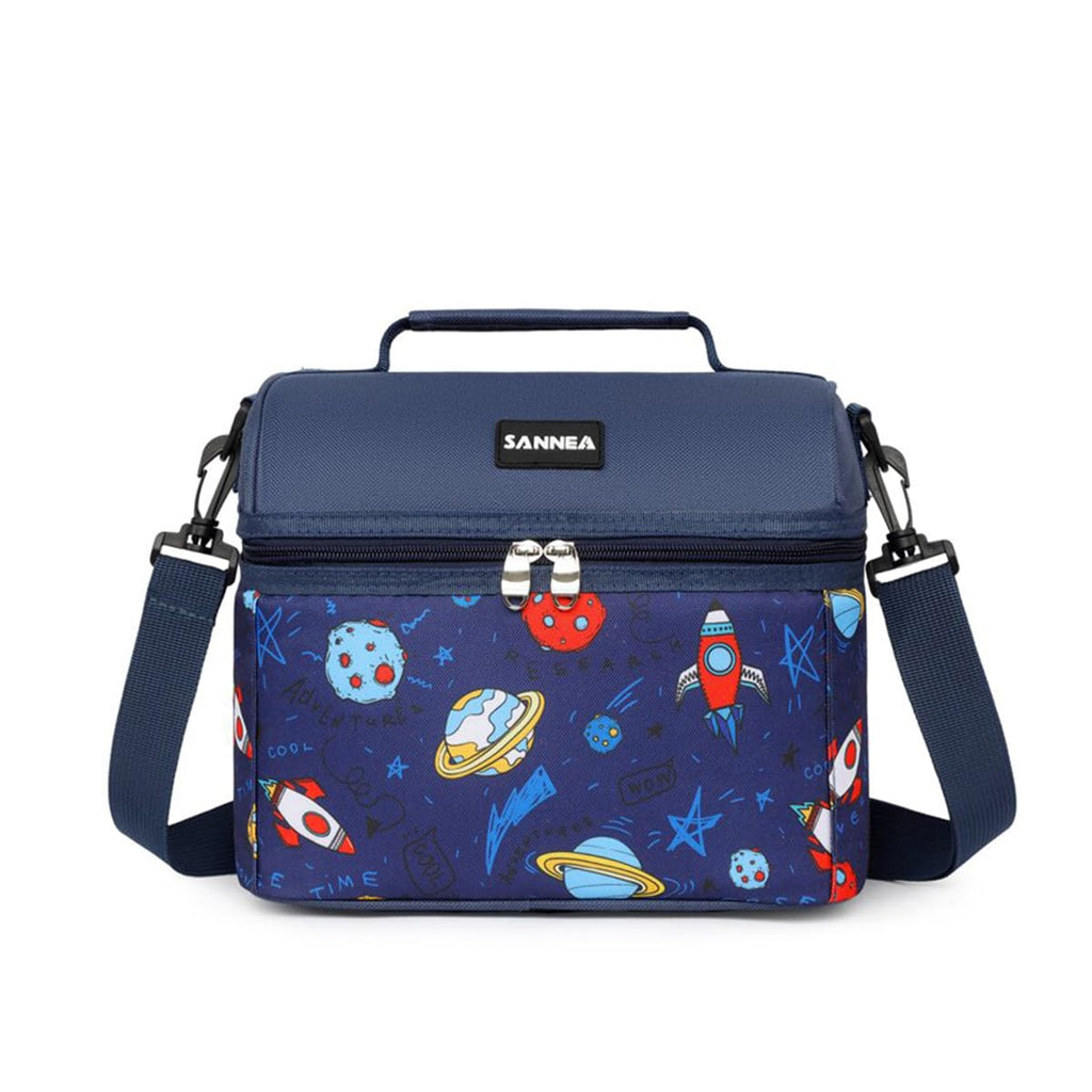 Insulated Lunch Bag 8L, Thermal Cooler Tote with Leak-Resistant Lining for Hot and Cold Food, Reusable Meal Carrier for Work, School, Picnic and Travel, BB-545, (Rocket) - image 1