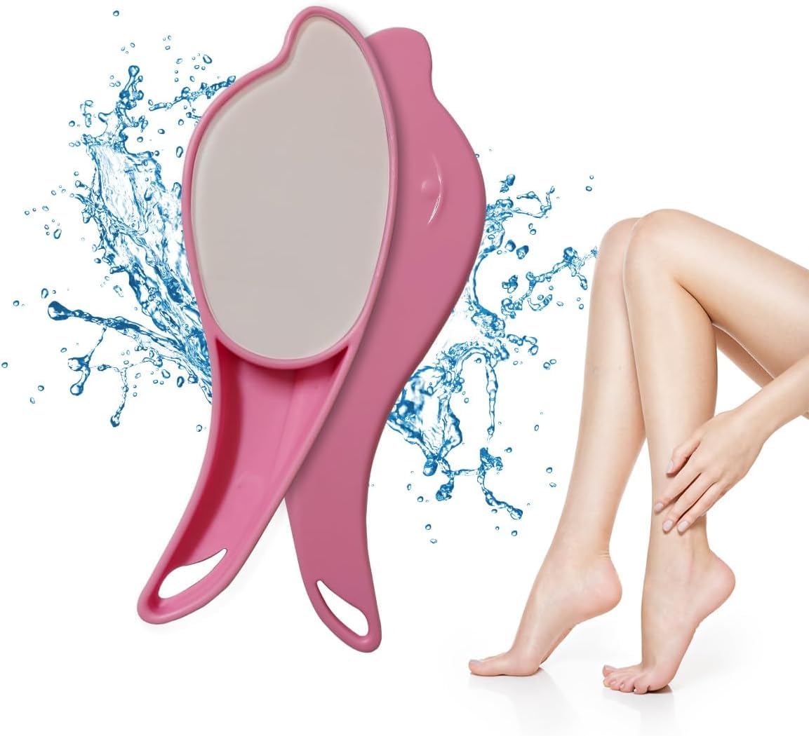Crystal Hair Eraser for Women and Men, Reusable Washable Hair Removal and Exfoliating Tool with Durable ABS Body for Arms, Legs and Back, Home and Travel - image 1