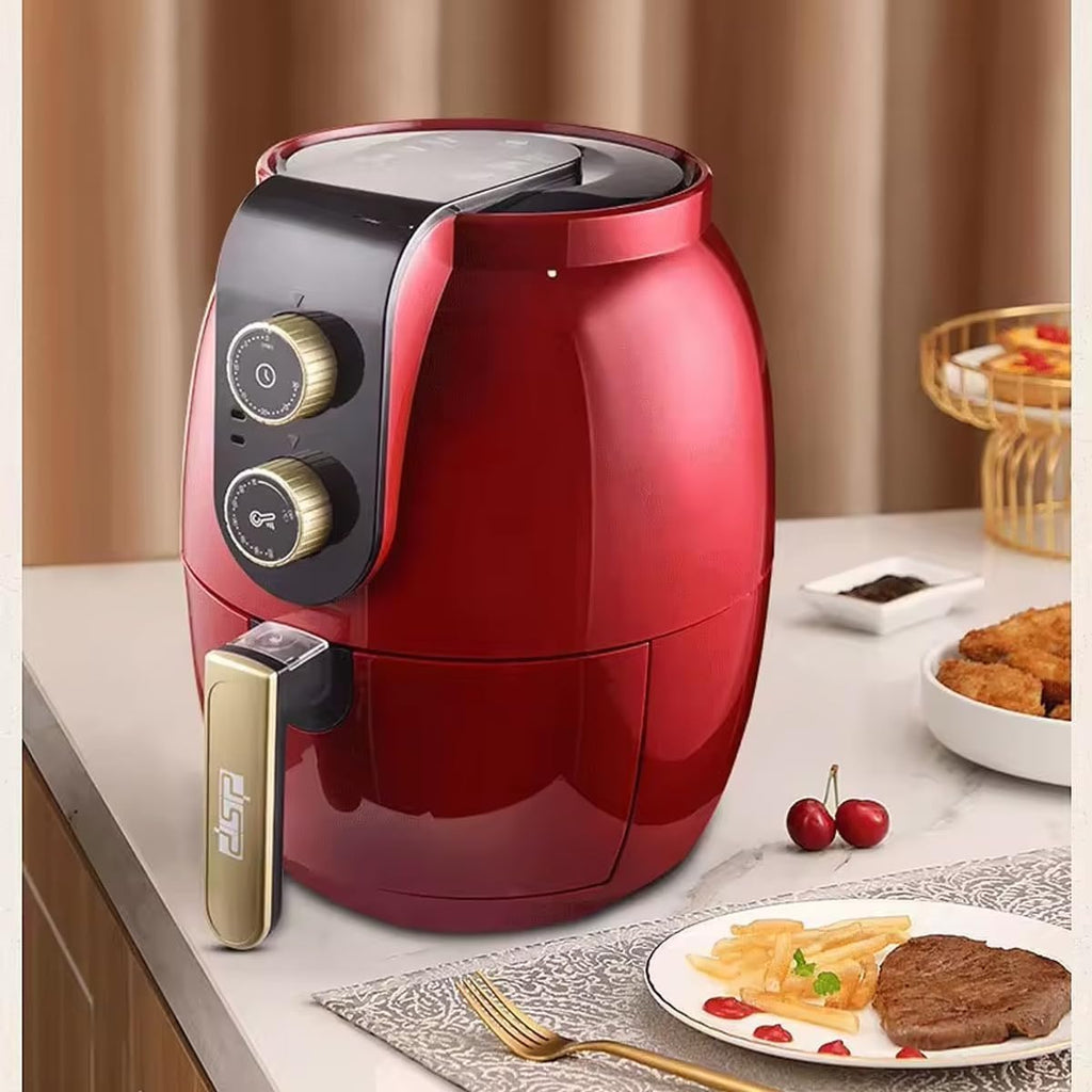 Air Fryer 2.6L, 1300W Electric Hot Air Fryer with Adjustable Temperature, 30-Minute Timer, Non-Stick Basket, Auto Shut-Off and 3-Piece Accessory Set, KB2073 - image 7