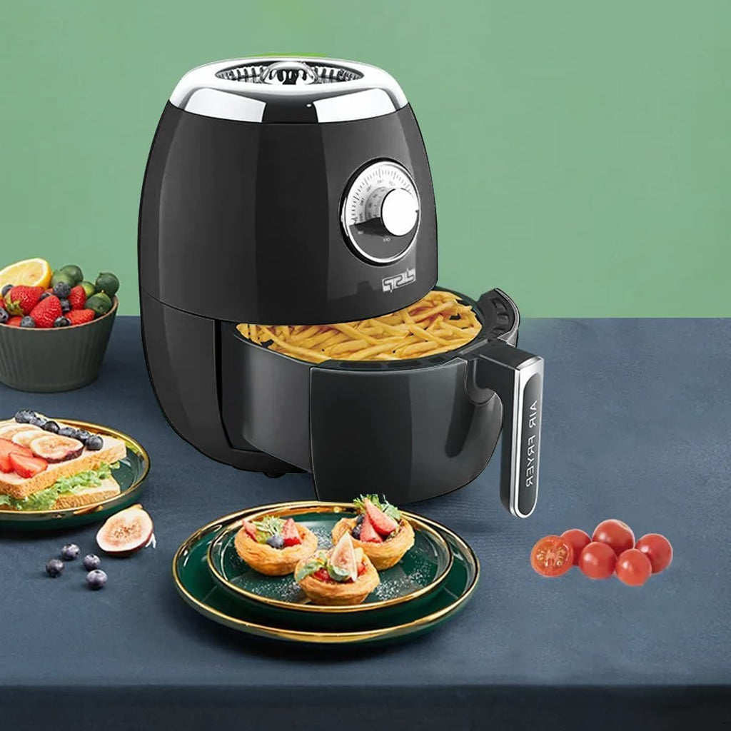 Air Fryer 3 L, 1350W Oil-Free Cooker with Adjustable Temperature, 30-Minute Timer, Auto Shut-Off, Nonstick Basket and 3-Piece Gift Set, KB2048 - image 7