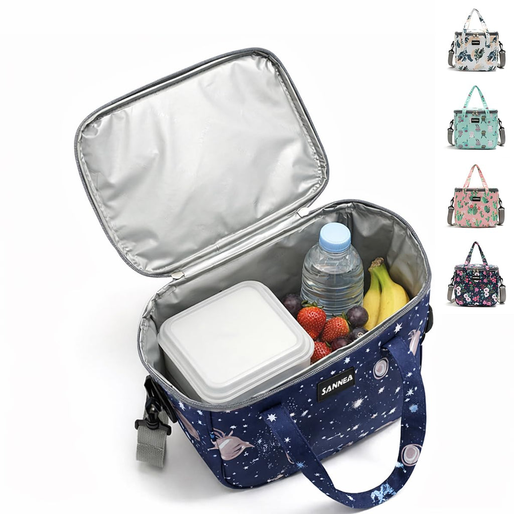 Insulated Lunch Bag 7L, Space Design Thermal Cooler Tote with Leak-Resistant Lining for Hot and Cold Food, Reusable Meal Bag for Work, School, Picnic and Travel, BB-547 - image 1