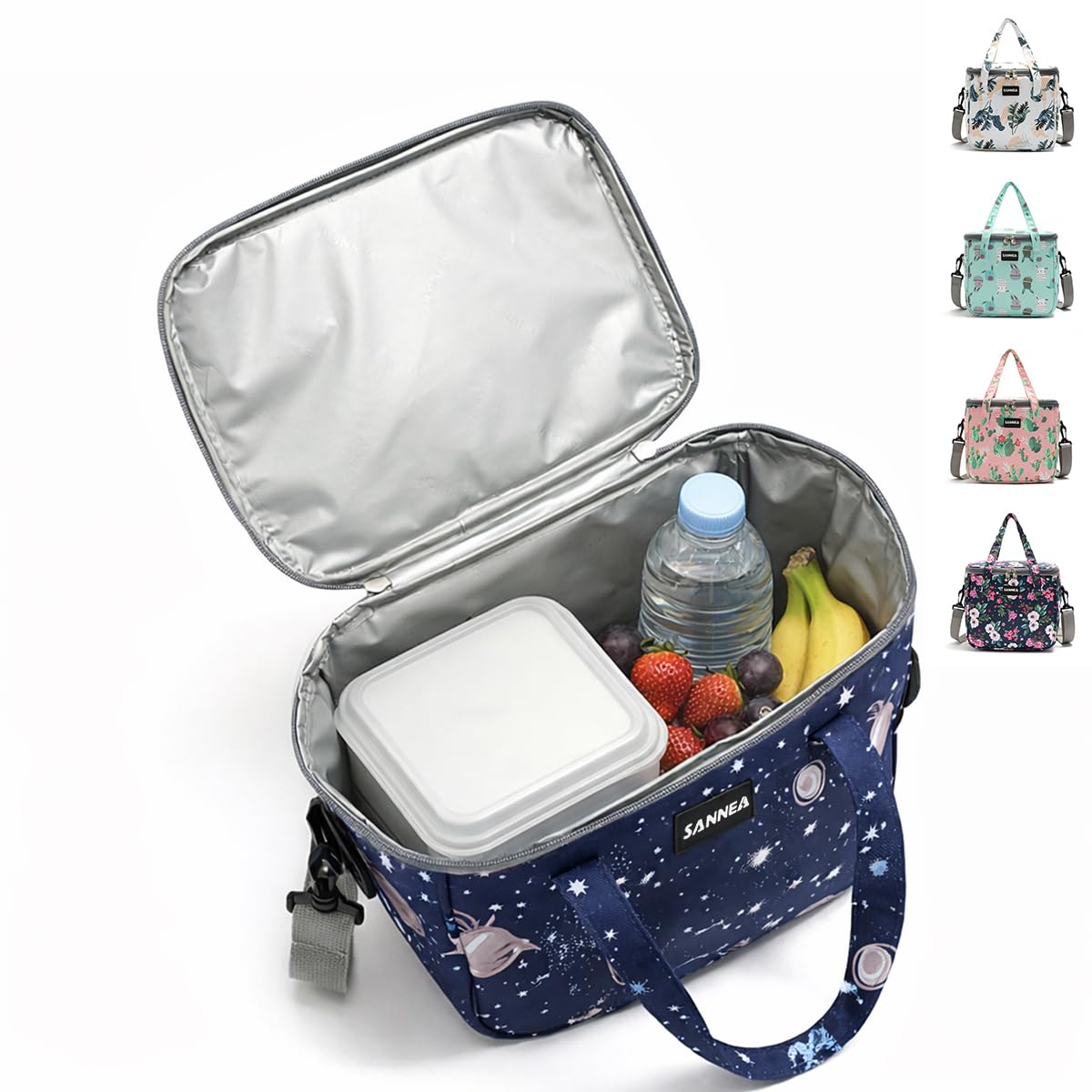 Insulated Lunch Bag 7L, Space Design Thermal Cooler Tote with Leak-Resistant Lining for Hot and Cold Food, Reusable Meal Bag for Work, School, Picnic and Travel, BB-547 - image 1