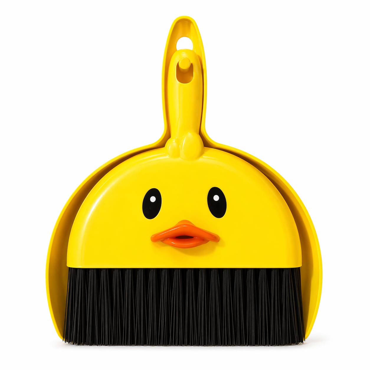 Dustpan and Brush Set, Mini Handheld Broom Cleaning Kit, Compact Sweeping Tool for Desk, Table, Sofa, Car Seats and Keyboard, BPA-Free Plastic - image 1