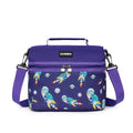 Insulated Lunch Bag 8L, Thermal Cooler Tote with Leak-Resistant Lining for Hot and Cold Food, Reusable Meal Carrier for Work, School, Picnic and Travel, BB-545 (Space Dino) - image 1