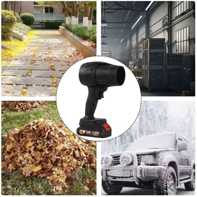 Car Air Blower, Cordless Handheld Dryer and Dust Cleaning Tool for Vehicle Exterior, Mirrors, Grilles, Wheels and Hard-to-Reach Areas - image 6
