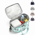 Lunch Bag 7 L, Insulated Thermal Cooler Tote, Waterproof Leakproof Reusable Food Carrier for Hot and Cold Meals, Work, School, Picnic and Travel, BB-547 (Cute Animals) - image 1