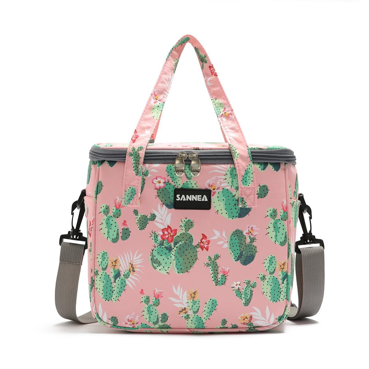Insulated Lunch Bag 7L Thermal Cooler Lunch Tote, Waterproof Leakproof Food Bag for Hot Cold Meals Work School Picnic Travel, BB-547 (Cactus) - image 1