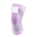 Knee Brace Compression Sleeve with Adjustable Strap, Breathable 3D Knit Elastic Knee Support for Men and Women, Running Gym Sports (Knee NO:7845) - image 1