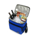Insulated Lunch Bag 12L Thermal Cooler Tote, Waterproof Leakproof Lunch Box Carrier for Hot Cold Food Work School Picnic Travel, BB-544 (Blue) - image 1